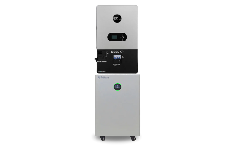 BigBattery NEXUS 14.3kWh Off-Grid Battery & Inverter Kit — 1 NEXUS Battery + 1 EG4 12000XP V2 Off-Grid Inverter