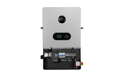 EG4 12000XP V2 inverter — open wiring compartment; single component detail