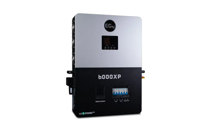 BigBattery NEXUS 42.9kWh Off-Grid Battery & Inverter Kit — 3 NEXUS Batteries + 1 EG4 6000XP Split-Phase Off-Grid Inverter — side product view