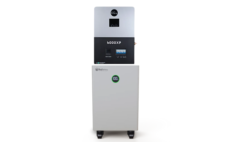 BigBattery NEXUS 14.3kWh Off-Grid Battery & Inverter Kit — 1 NEXUS Battery + 1 EG4 6000XP Split-Phase Off-Grid Inverter
