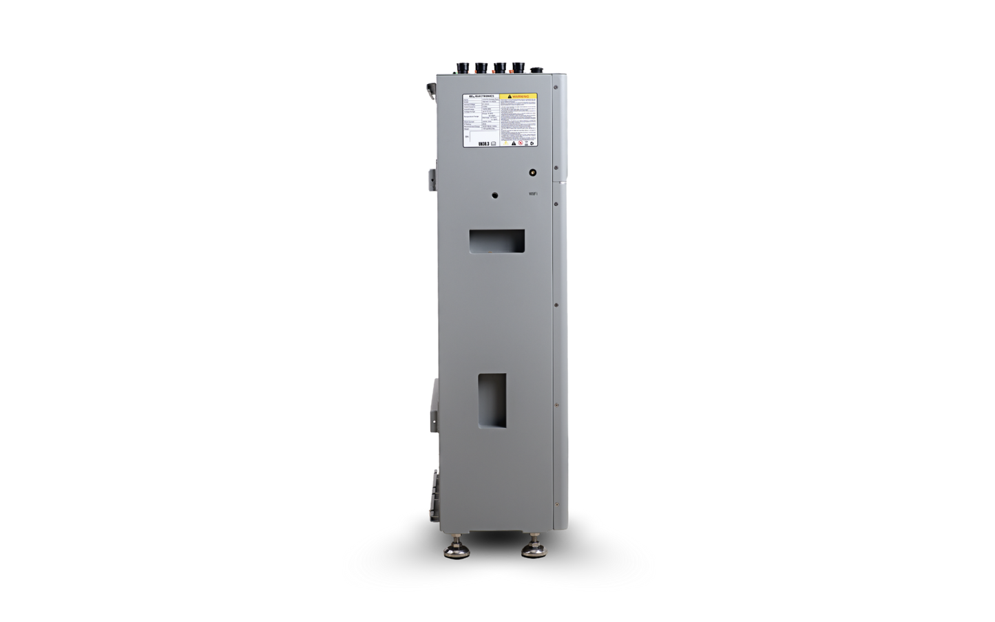 EG4 WallMount Indoor 314Ah 16kWh Grid-Tied Battery & Inverter Kit — 1 Indoor WallMount Battery + 1 FlexBOSS18 Hybrid Inverter — side product view
