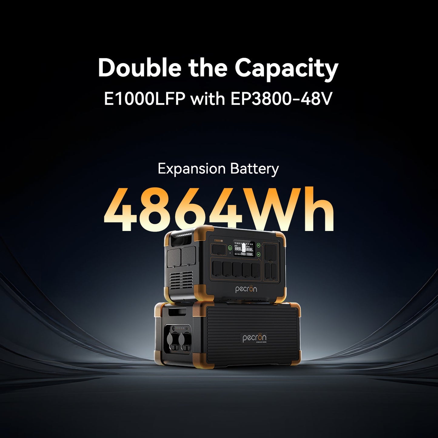 PECRON EP3800-48V E1000LFP expansion capacity