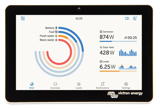 Victron Energy GX Touch 50 standard five-inch touchscreen display