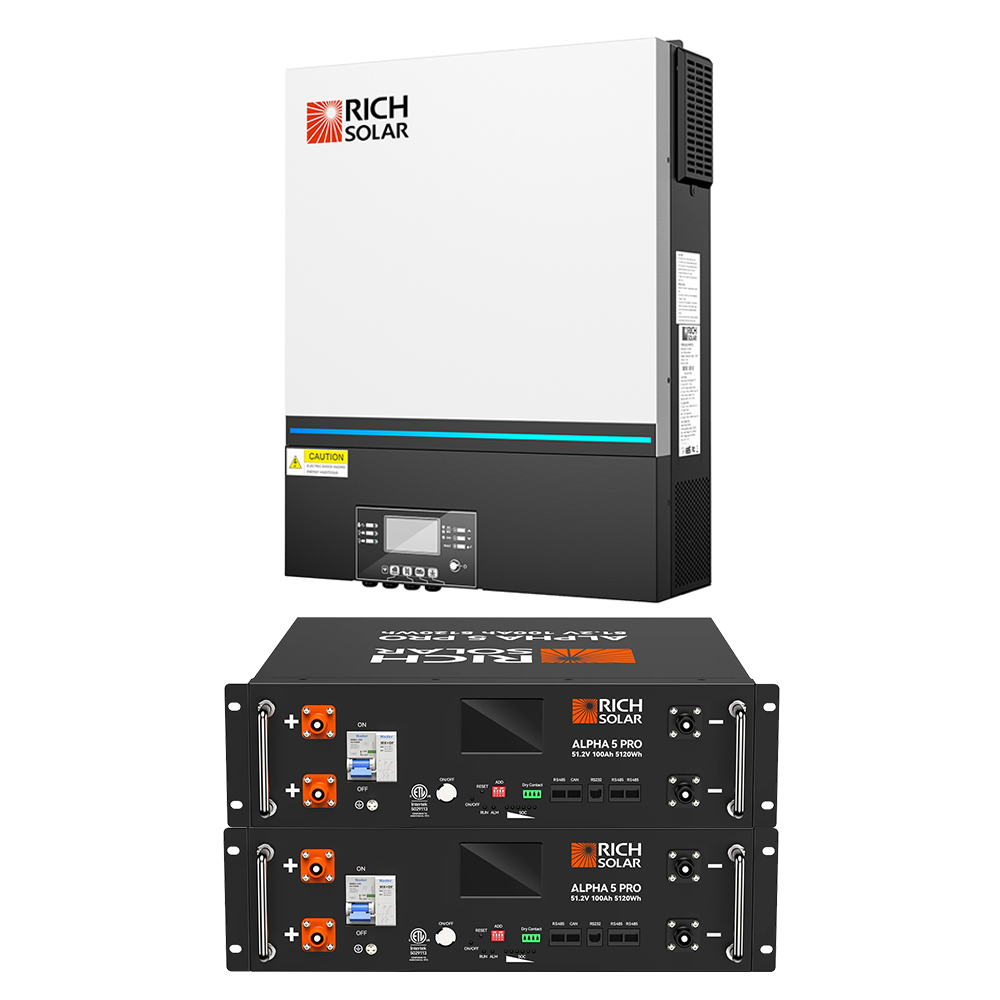 RICH SOLAR NOVA 6548 6500W (6.5kW) 48V Off-Grid Hybrid Solar Inverter product image 9