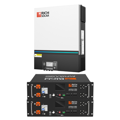 RICH SOLAR NOVA 6548 6500W (6.5kW) 48V Off-Grid Hybrid Solar Inverter product image 9