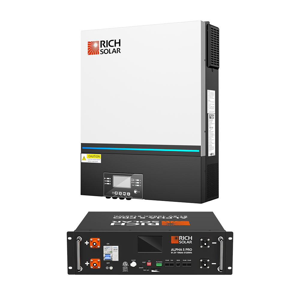 RICH SOLAR NOVA 6548 6500W (6.5kW) 48V Off-Grid Hybrid Solar Inverter product image 8