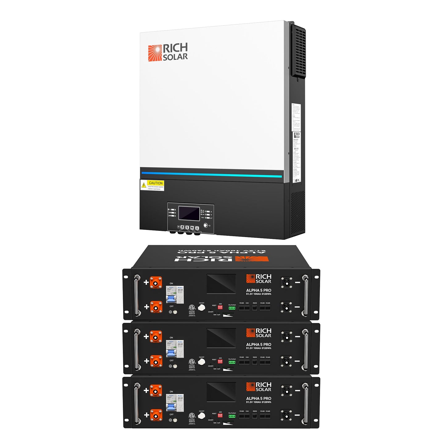 RICH SOLAR NOVA 6548 6500W (6.5kW) 48V Off-Grid Hybrid Solar Inverter product image 10
