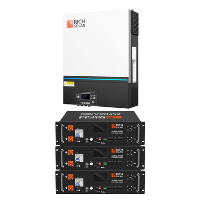 RICH SOLAR NOVA 6548 6500W (6.5kW) 48V Off-Grid Hybrid Solar Inverter product image 10