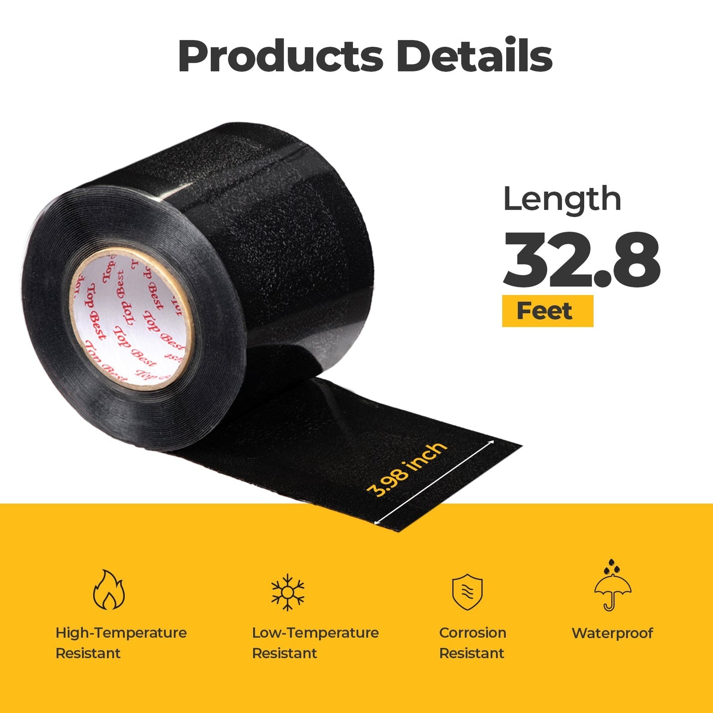 BougeRV Flexible Solar Panel Waterproof Butyl Rubber Tape — image 2