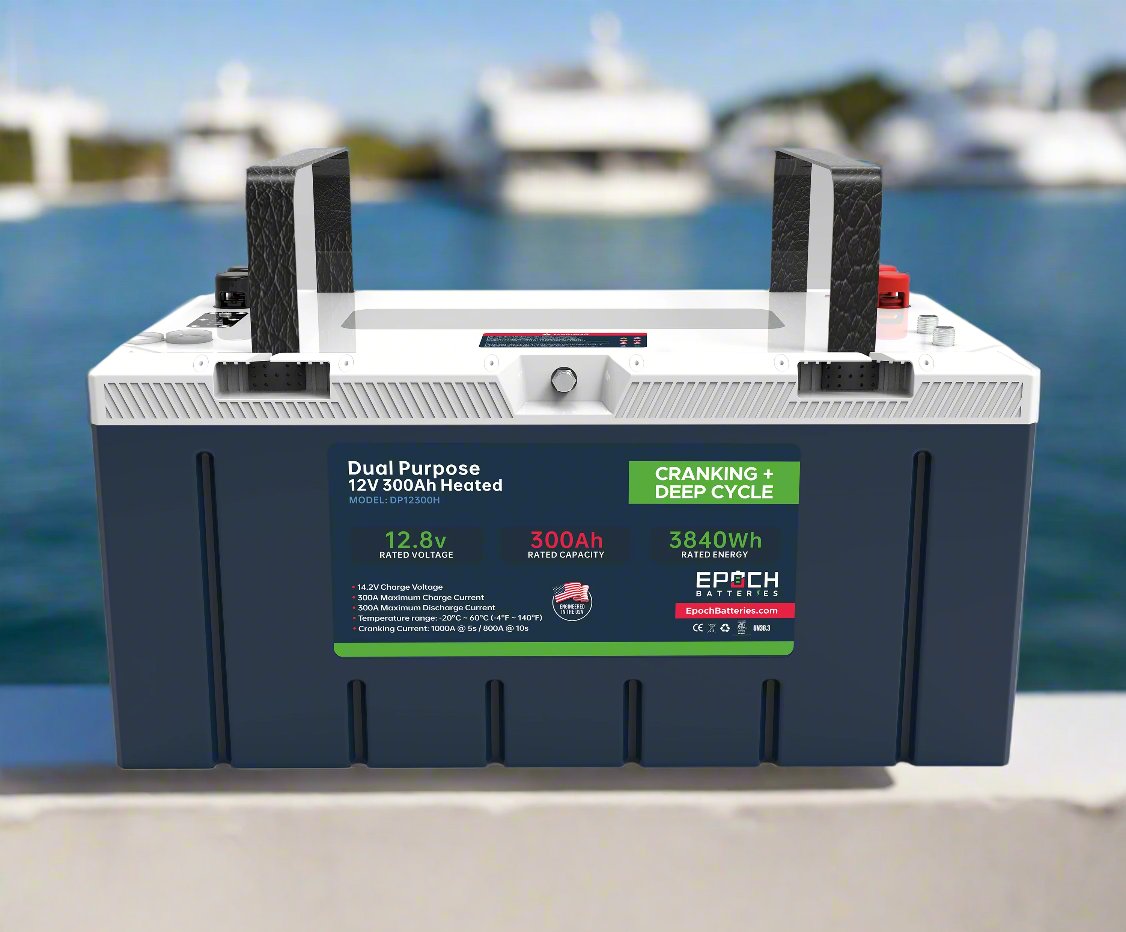 Epoch 12V 300Ah Cranking & Deep Cycle Lithium Battery (Dual Purpose) - Pro Series - official product image 2