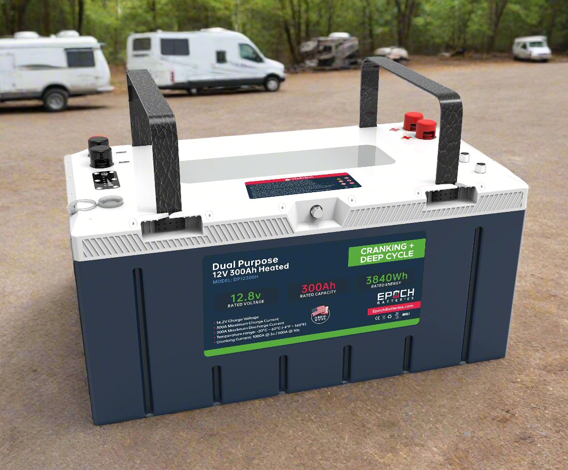 Epoch 12V 300Ah Cranking & Deep Cycle Lithium Battery (Dual Purpose) - Pro Series - official product image 3