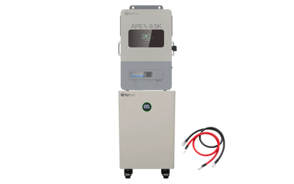 BigBattery NEXUS 2 16kWh Off-Grid Kit — 1 Battery + 1 APEX 6.5K Inverter — main product view