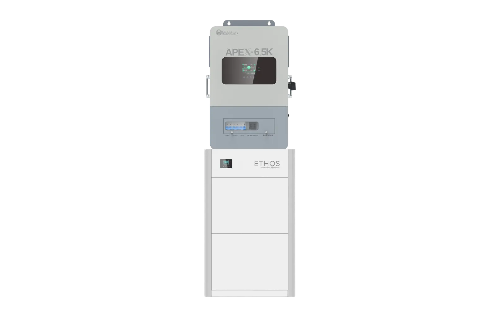 BigBattery ETHOS 10.24kWh + APEX-6.5K Kit — complete kit product view