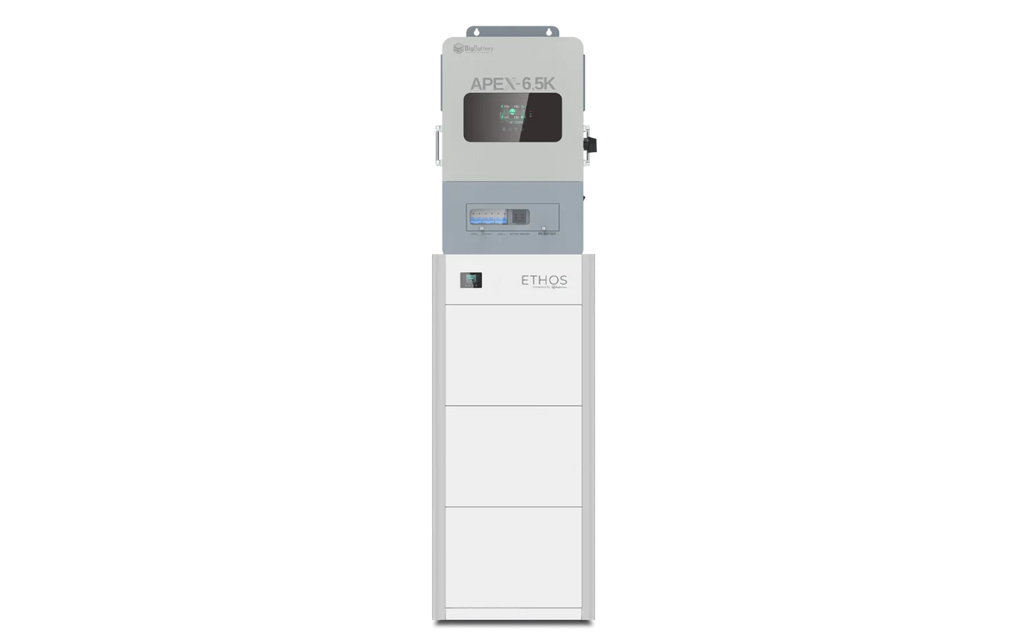 BigBattery ETHOS 15.36kWh + APEX-6.5K Kit — complete kit product view