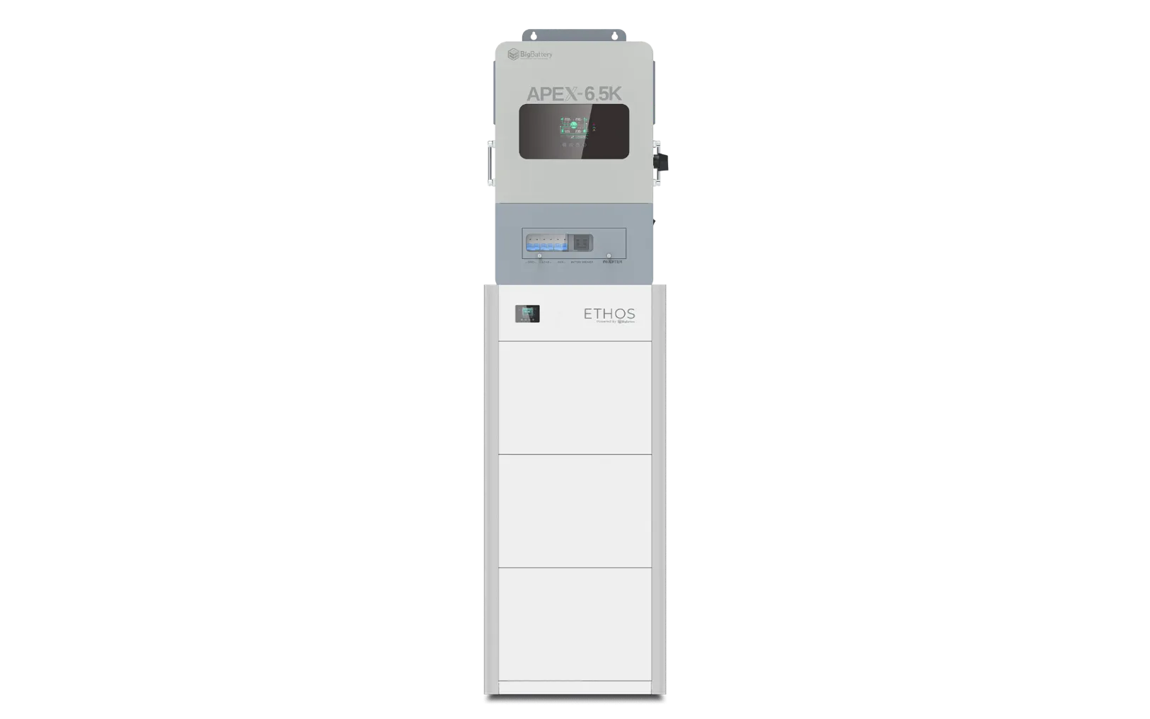 BigBattery ETHOS 15.36kWh + APEX-6.5K Kit — complete kit product view