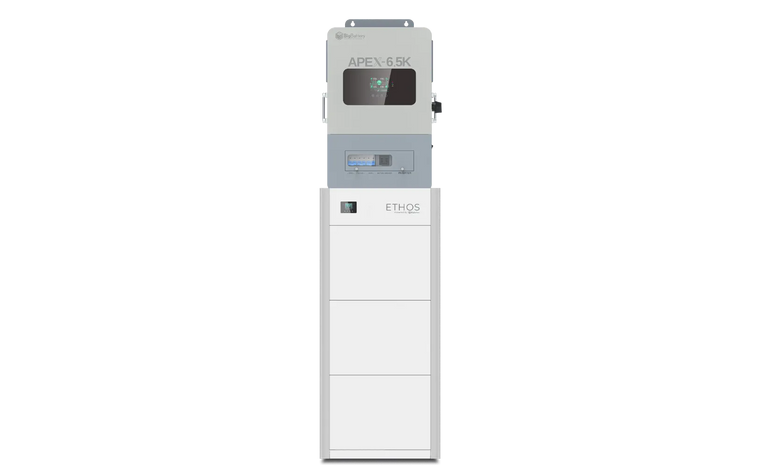 BigBattery ETHOS 15.36kWh Off-Grid Battery & Inverter Kit — 3 ETHOS Batteries + 1 APEX-6.5K Split-Phase Inverter