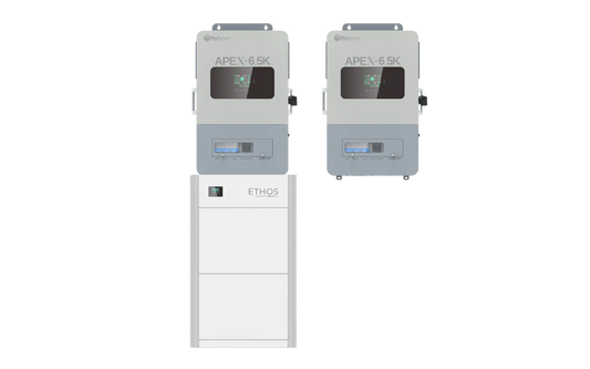 BigBattery ETHOS 10.24kWh + APEX-6.5K Kit — complete kit product view
