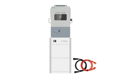BigBattery ETHOS 20.48kWh Off-Grid Battery & Inverter Kit — 4 ETHOS Batteries + 2 APEX-10K Split-Phase Inverters — product detail view