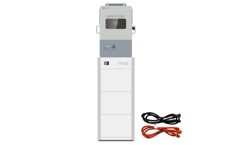 BigBattery ETHOS 15.36kWh Off-Grid Battery & Inverter Kit — 3 ETHOS Batteries + 1 APEX-10K Split-Phase Inverter