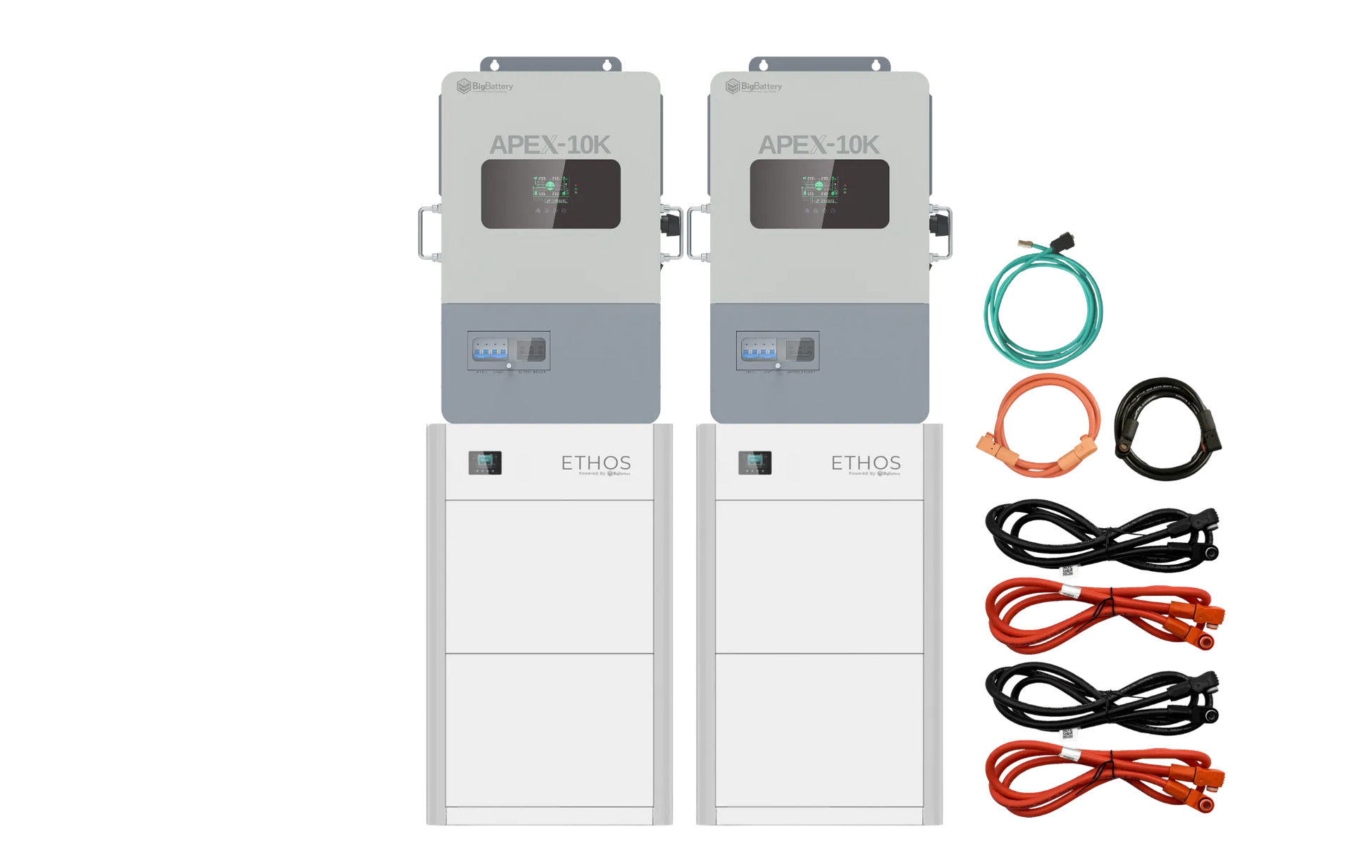 BigBattery ETHOS 20.48kWh + APEX-10K Kit — complete kit product view