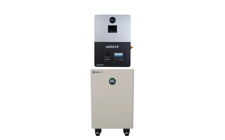 BigBattery NEXUS 2 16kWh Off-Grid Kit — 1 Battery + 1 EG4 6000XP Inverter