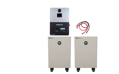 BigBattery NEXUS 2 32kWh Off-Grid Kit — 2 Batteries + 1 EG4 6000XP Inverter — main product view