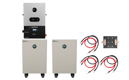 BigBattery NEXUS 2 32kWh Off-Grid Kit — 2 Batteries + 1 EG4 12000XP Inverter — main product view