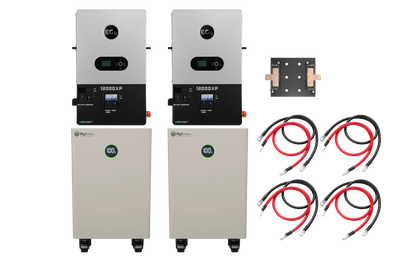 BigBattery NEXUS 2 32kWh Off-Grid Kit — 2 Batteries + 2 EG4 12000XP Inverters — main product view