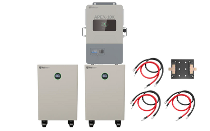 BigBattery NEXUS 2 32kWh Off-Grid Kit — 2 Batteries + 1 APEX-10K Inverter — main product view