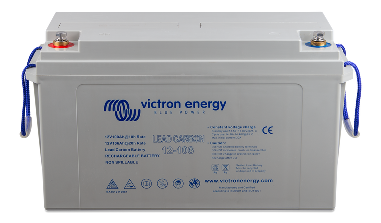 Victron Lead Carbon 12V 106Ah Battery M8 — BAT612110081