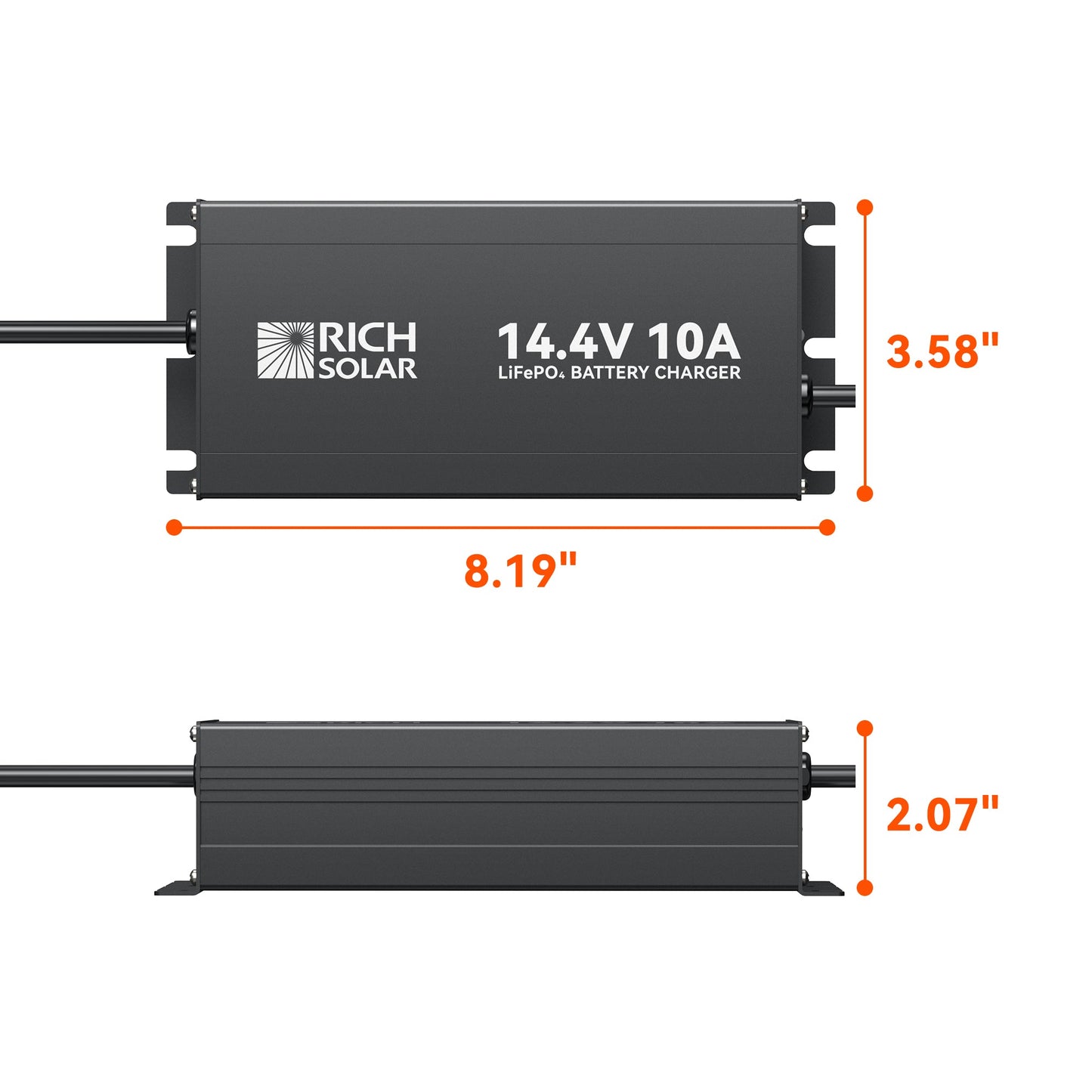 RICH SOLAR 12V(14.4V) 10A 100-240VAC product image 2