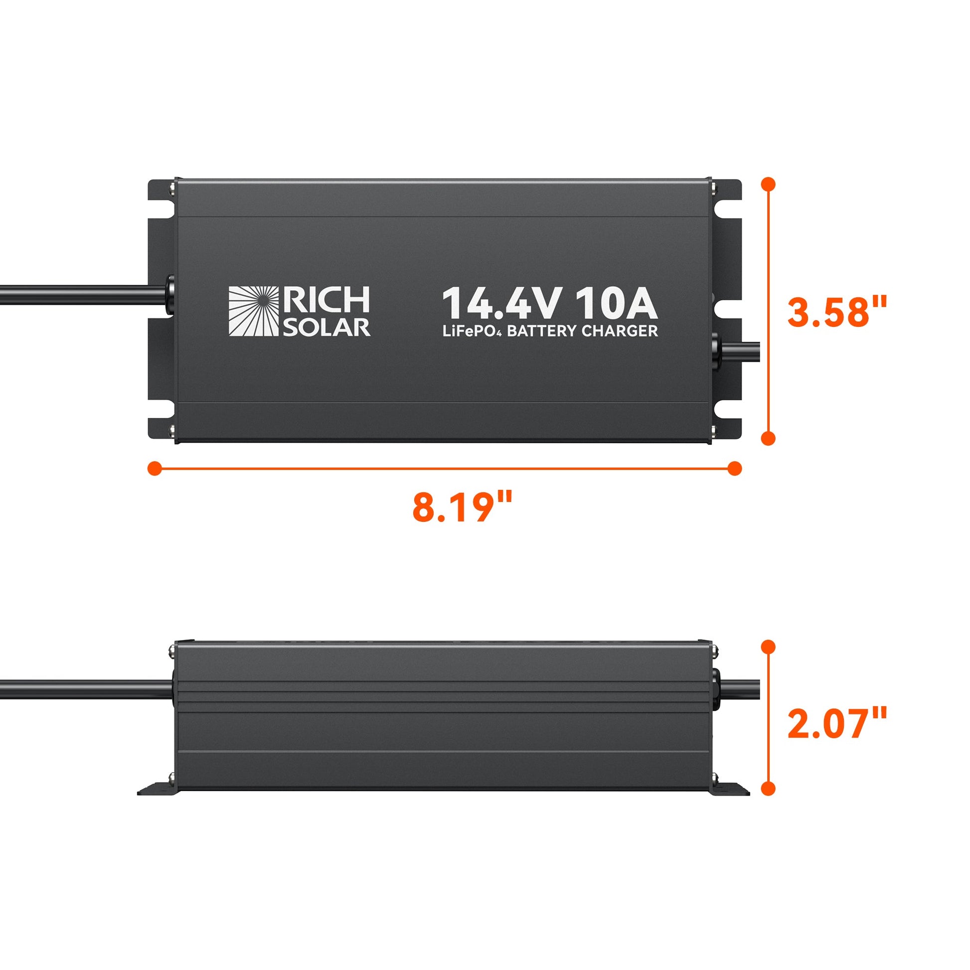 RICH SOLAR 12V(14.4V) 10A 100-240VAC product image 2