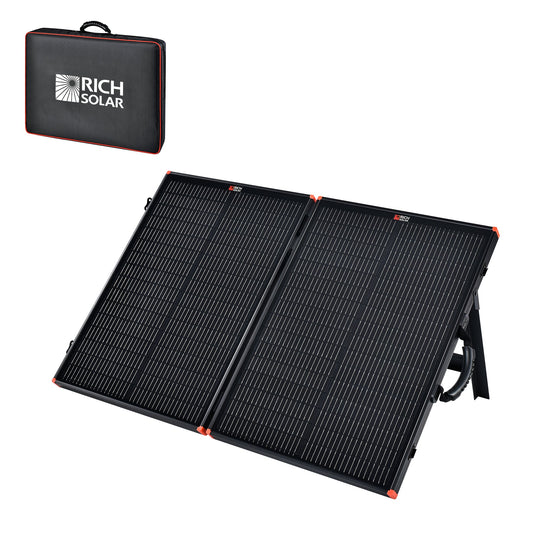 RICH SOLAR MEGA 100 Portable Briefcase Solar Panel 100W Portable Solar Panel product image 1