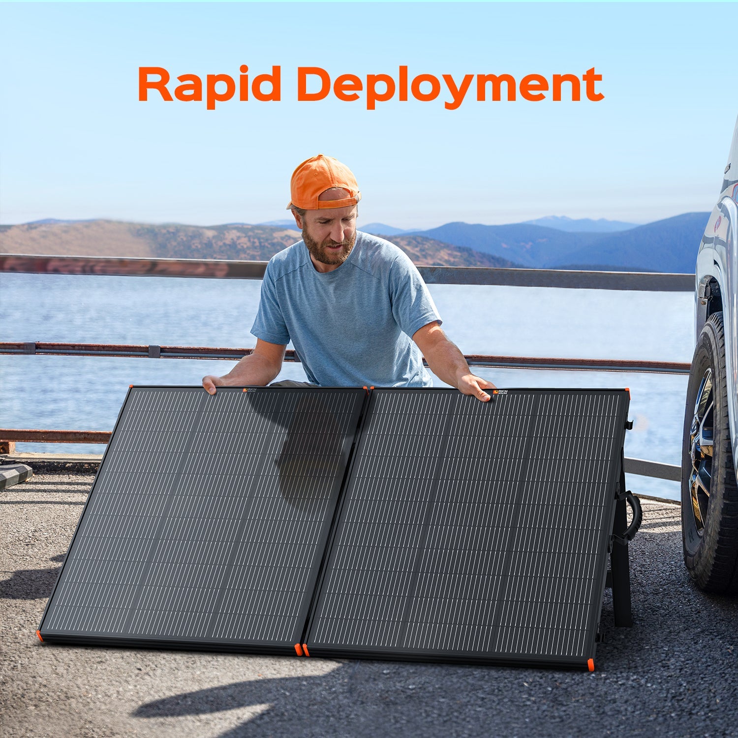 RICH SOLAR MEGA 200 Portable Briefcase Solar Panel product image 3