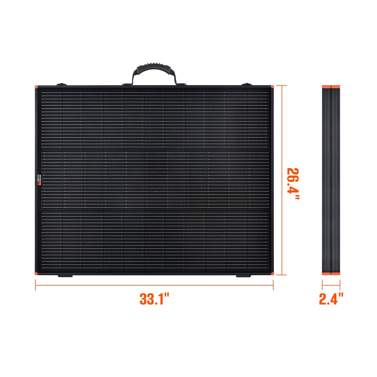 RICH SOLAR MEGA 200 Portable Briefcase Charging Kit 200W Portable Solar Panel product image 2
