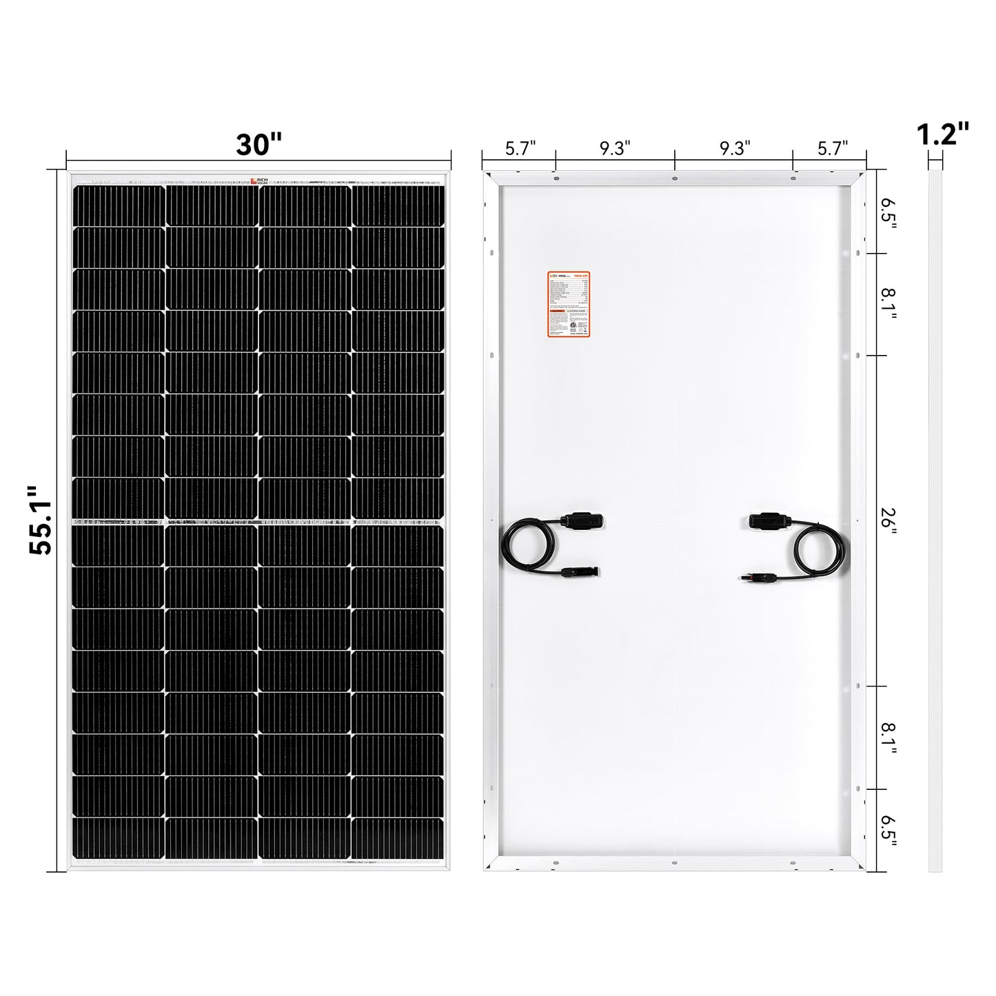 RICH SOLAR MEGA 220 220W Solar Panel product image 5
