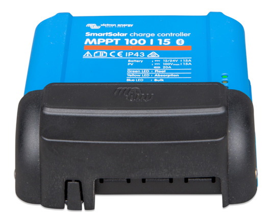 Victron MPPT WireBox-S 100/15 Terminal Cover — SCC950120000 — cover shown fitted to a controller; controller not included