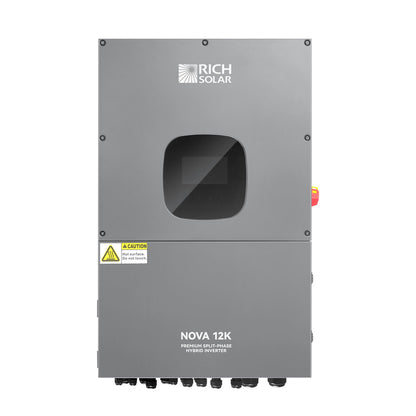 RICH SOLAR NOVA 12K 12000W 48V Split Phase Hybrid Inverter product image 1
