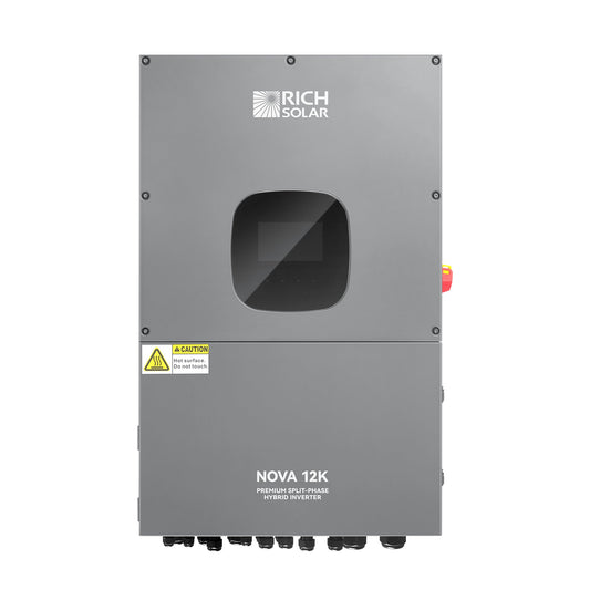 RICH SOLAR NOVA 12K 12000W 48V Split Phase Hybrid Inverter product image 1