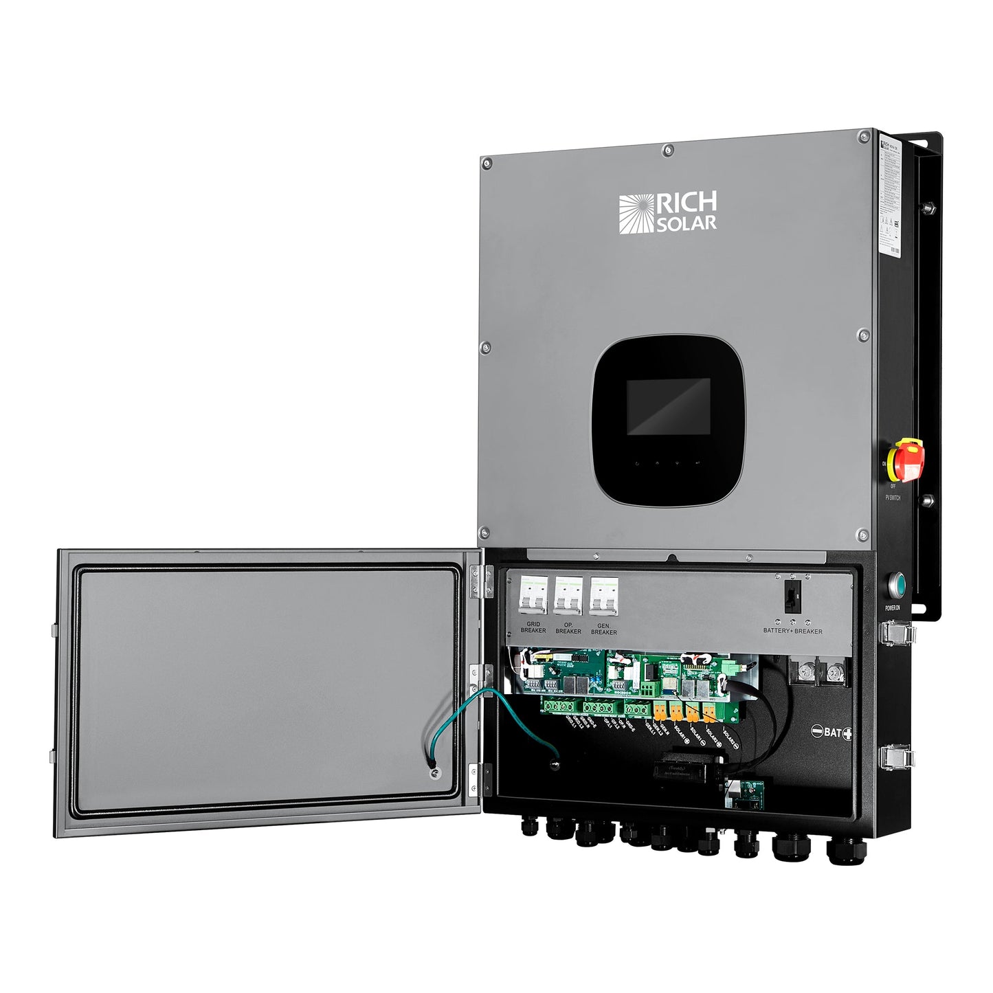 RICH SOLAR NOVA 12K 12000W 48V Split Phase Hybrid Inverter product image 5