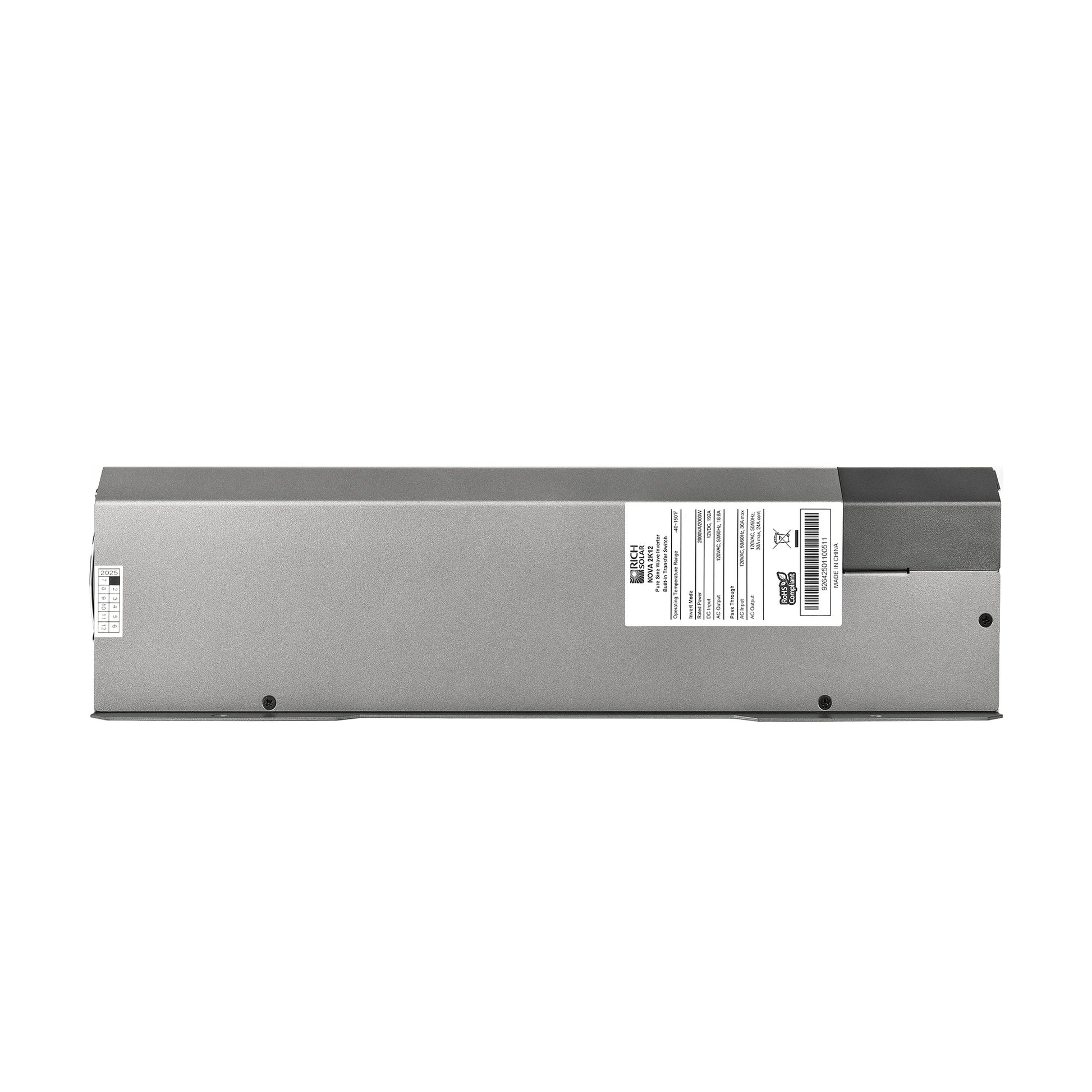 RICH SOLAR NOVA 2K12 2000W 12V Pure Sine Wave Inverter with Built-in Transfer Switch product image 10