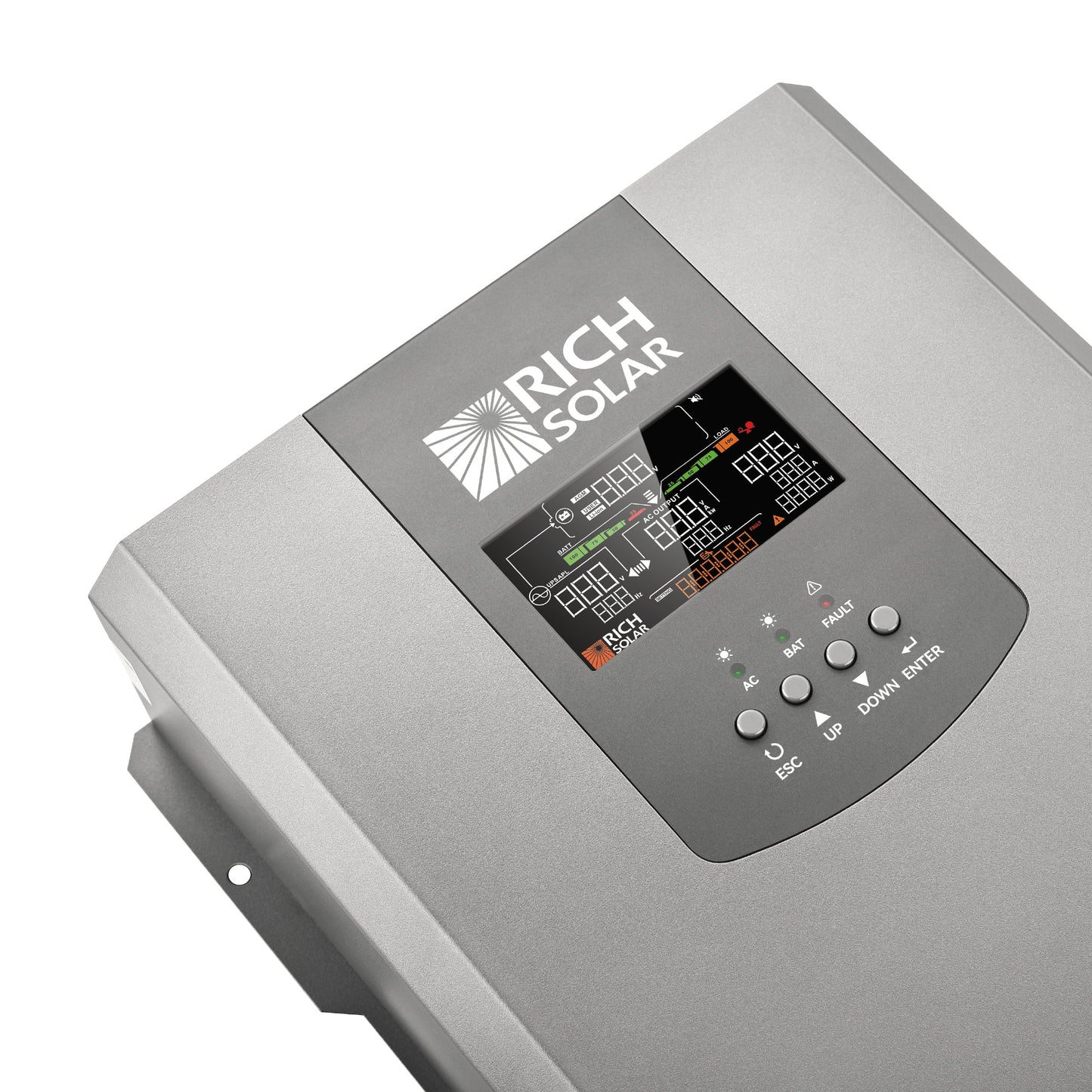 RICH SOLAR NOVA 2K12 2000W 12V Pure Sine Wave Inverter with Built-in Transfer Switch product image 9