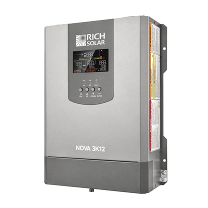 RICH SOLAR NOVA 3K12 3000W 12V Pure Sine Wave Inverter with Built-in Transfer Switch product image 1