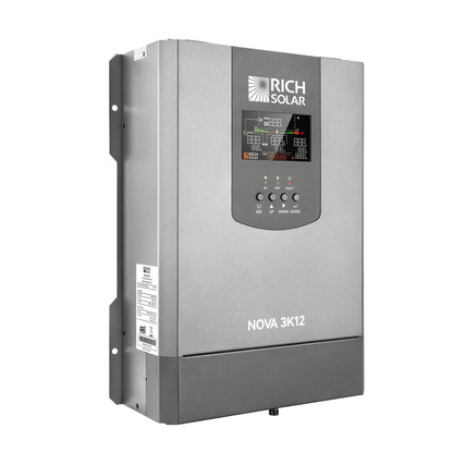 RICH SOLAR NOVA 3K12 3000W 12V Pure Sine Wave Inverter with Built-in Transfer Switch product image 8