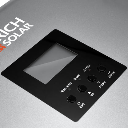 RICH SOLAR NOVA MAX 3K 3000W (3kW) 24V Off-Grid Hybrid Solar Inverter product image 10