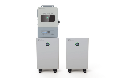 BigBattery NEXUS 28.6kWh + APEX-6.5K Kit — complete kit product view