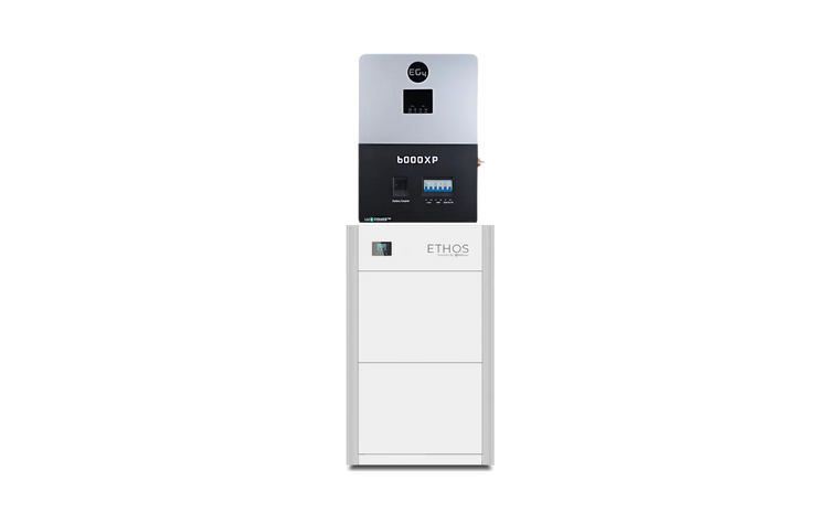BigBattery ETHOS 10.24kWh Off-Grid Battery & Inverter Kit — 2 ETHOS Batteries + 1 EG4 6000XP Split-Phase Off-Grid Inverter
