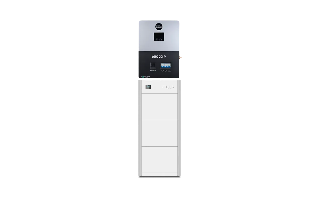 BigBattery ETHOS 15.36kWh + EG4 6000XP Kit — complete kit product view