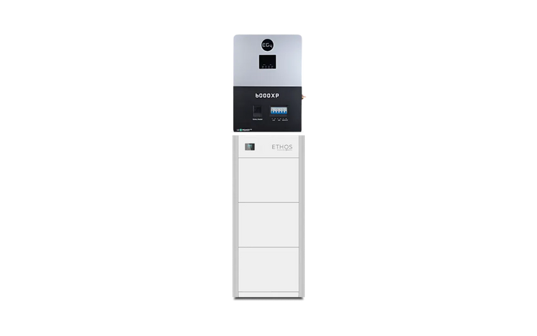 BigBattery ETHOS 15.36kWh Off-Grid Battery & Inverter Kit — 3 ETHOS Batteries + 1 EG4 6000XP Split-Phase Off-Grid Inverter