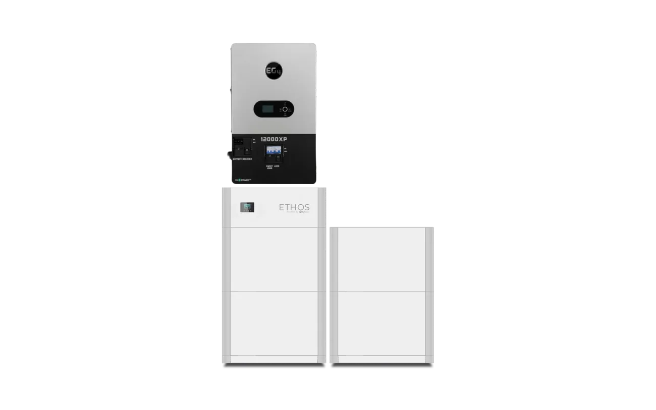 BigBattery ETHOS 20.48kWh + EG4 12000XP V2 Kit — complete kit product view